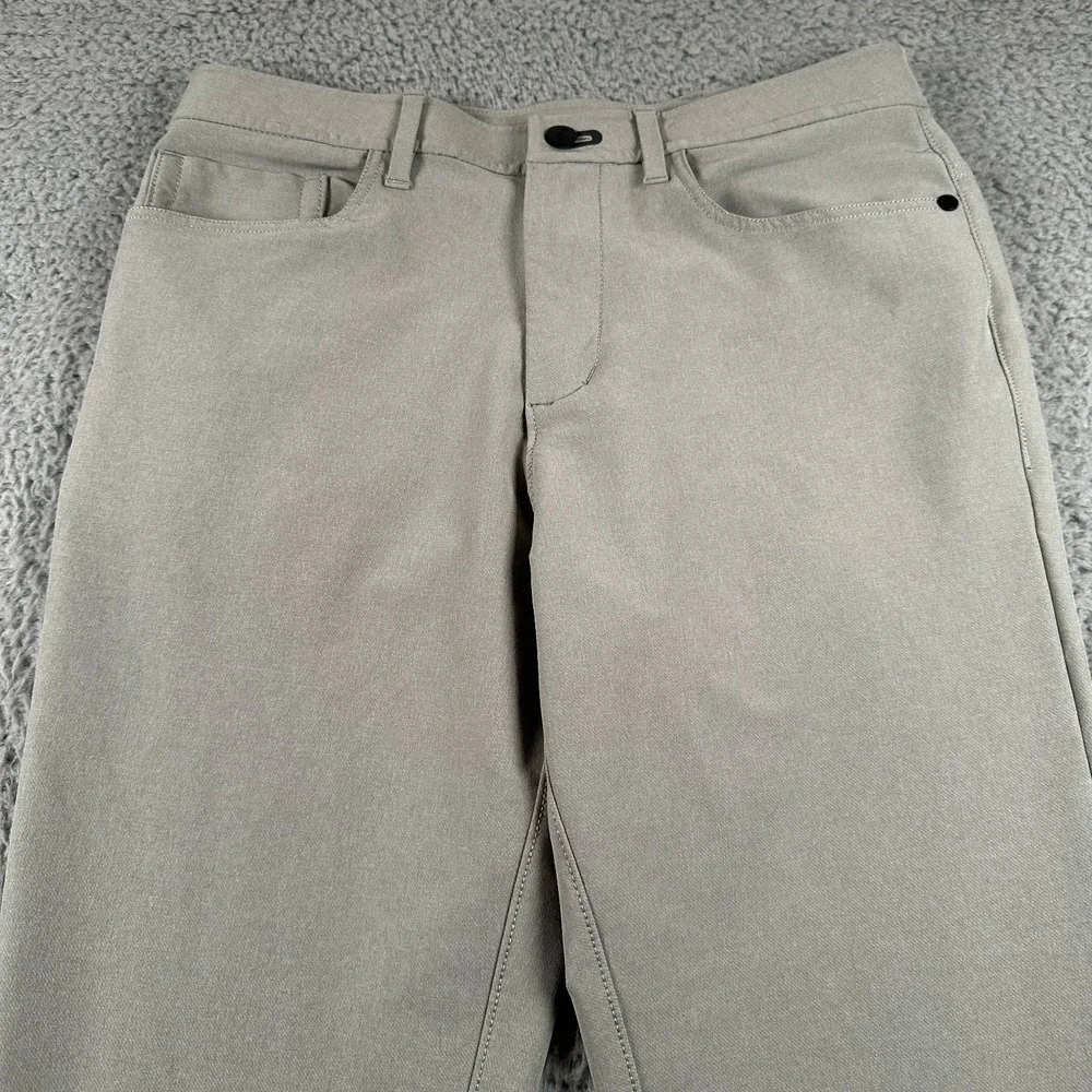 Public Rec Dealmaker 5 Pocket‎ Tech Pants Mens 31x30 Gray Golf Travel Stretch